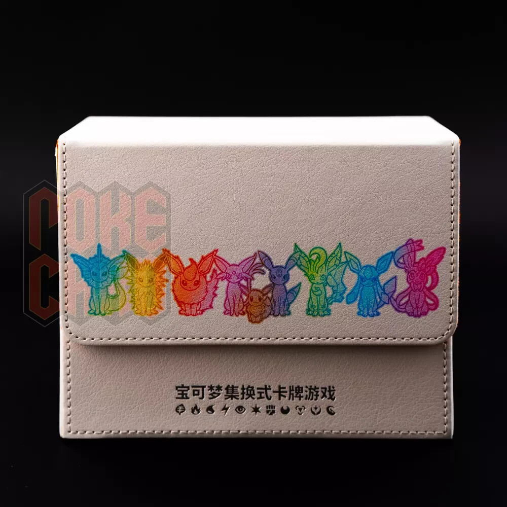 Pokemon S-Chinese EEVEE Playmat+Card deck box+Storage box+DIce+Damage Counters