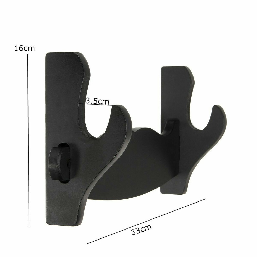 Sword Rack Bracket Hanger Holder Stand Wall Mount Display Decor Samurai Katana