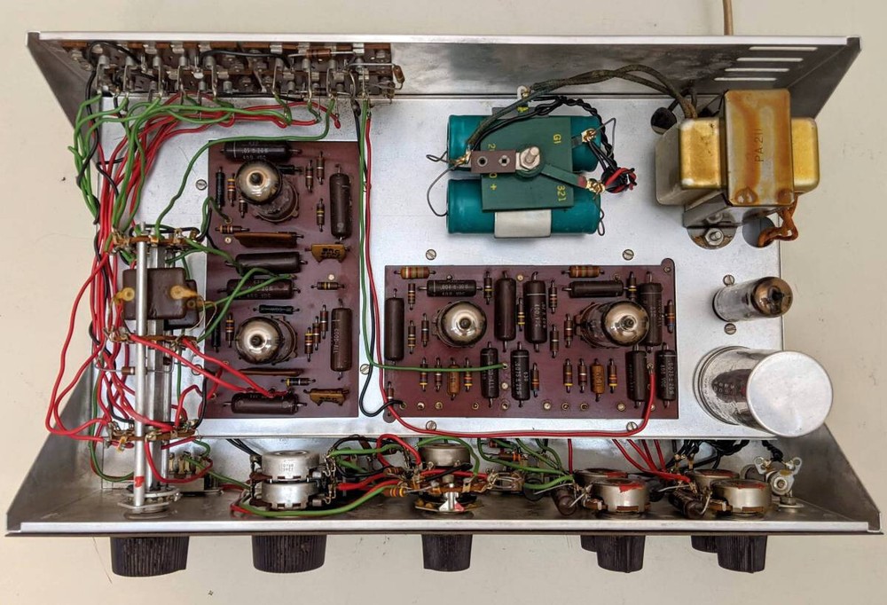 DYNACO PAS 2 PAS 3 capacitors power supply board bare
