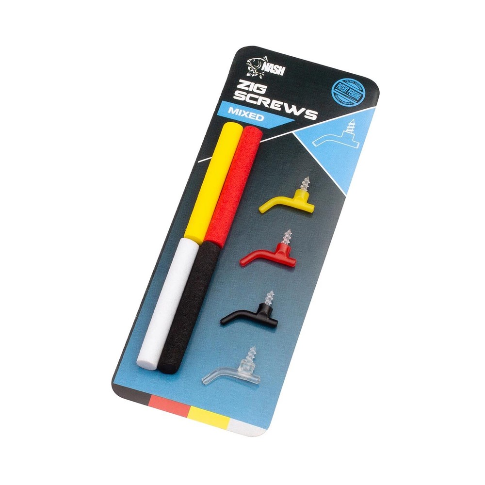 Nash Zig Screw Kit (Assorted Colours & Kits)