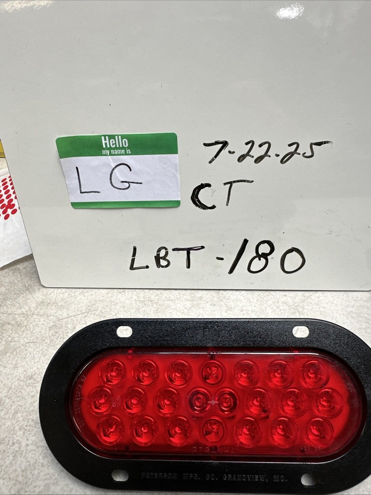 Peterson Led Light Red  Trailer Light 42309