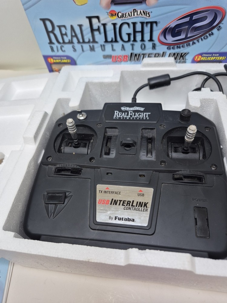 Great Planes RealFlight R/C Flight Simulator With USB Interlink Controller