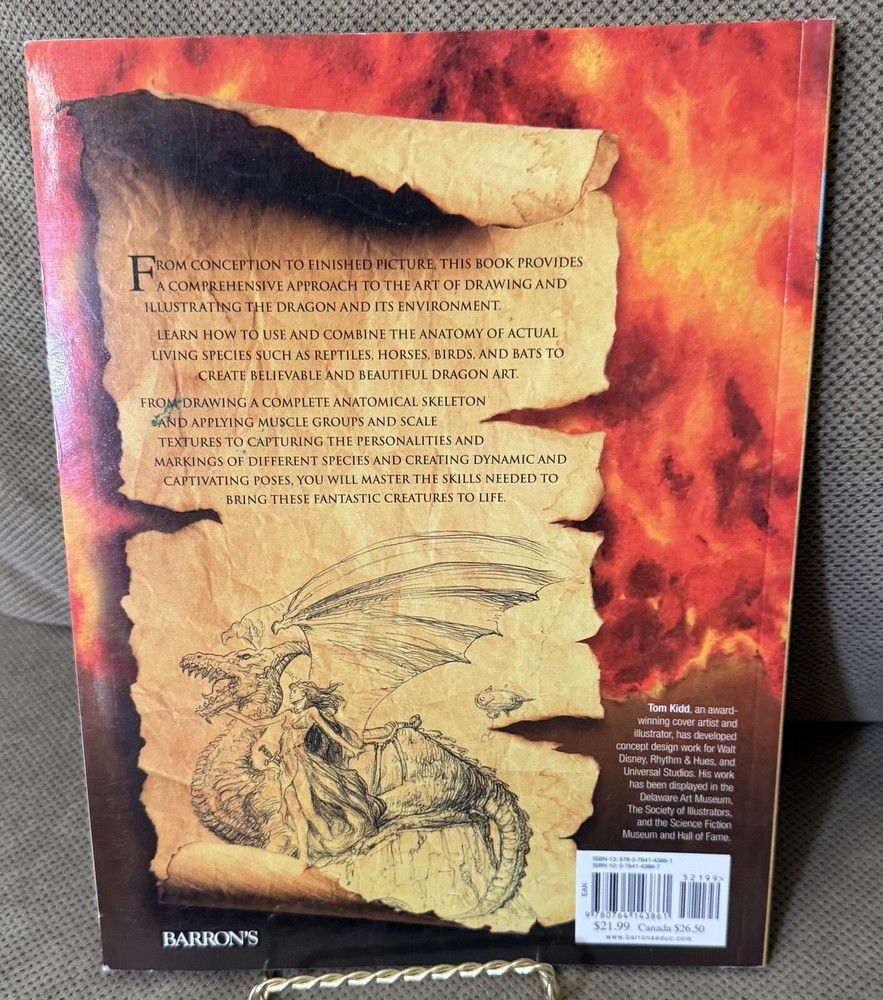 How to Draw and Paint Dragons [Paperback] Includes Scan-it, Trace-it Templates