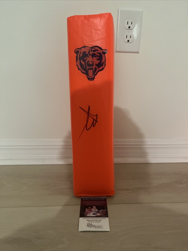 Brian Urlacher Signed Pylon JSA COA BEARS