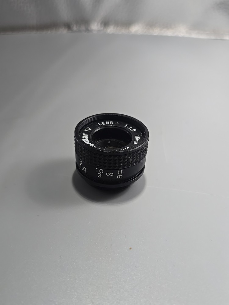 MICROSCOPE PART CAMERA LENS COMPUTAR TV 16 mm AS IS