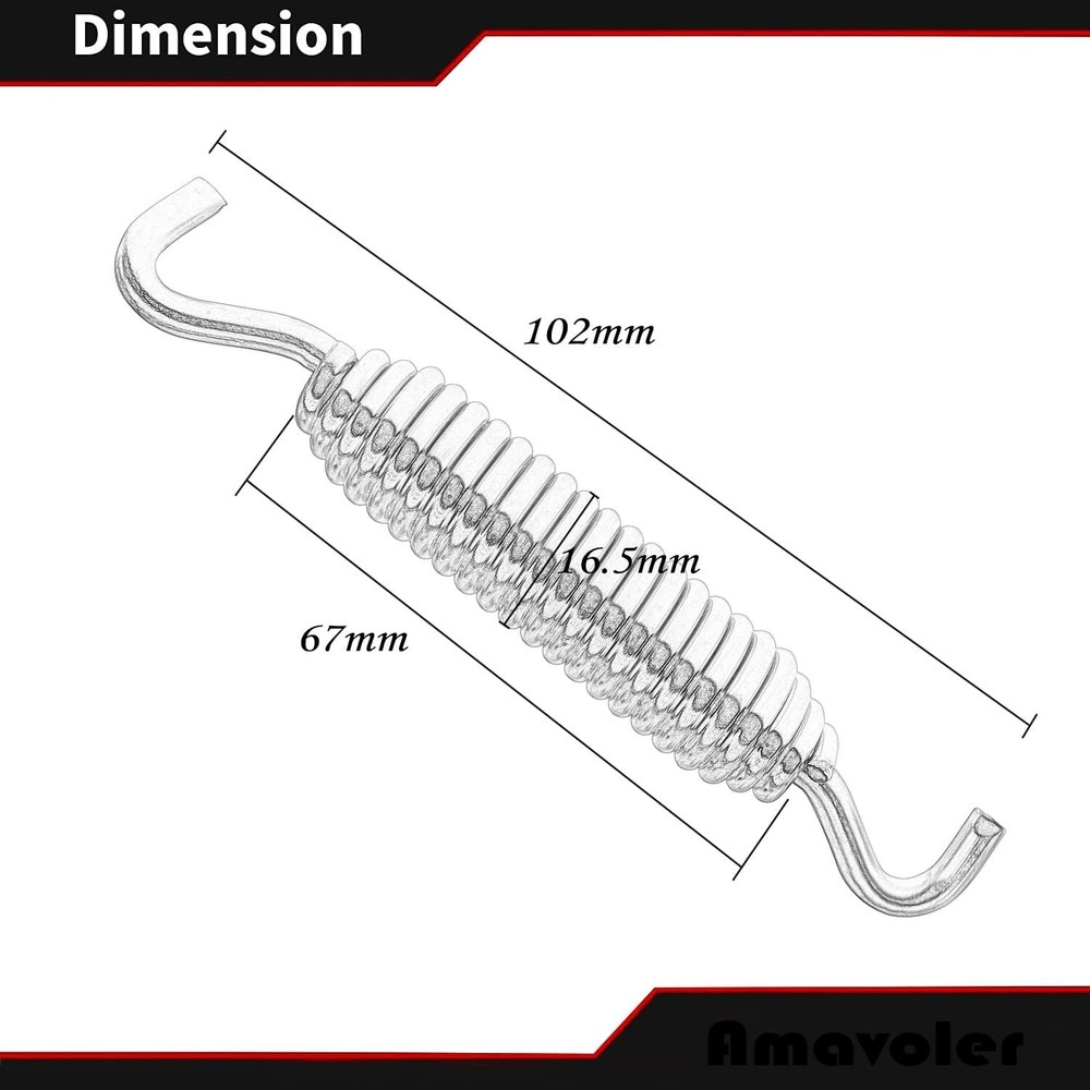 Easy Installation Harley Kickstand Spring - Reliable Support for Various Models