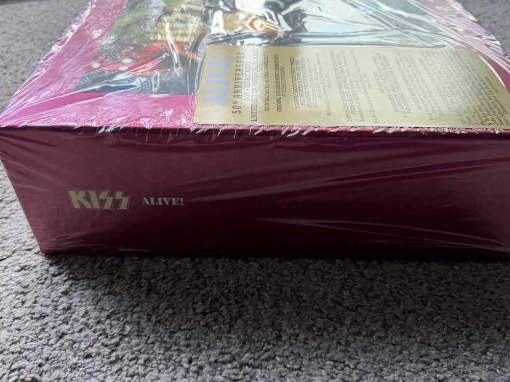 KISS ALIVE 50th Anniversary Super Deluxe EMPTY BOX ONLY G2U
