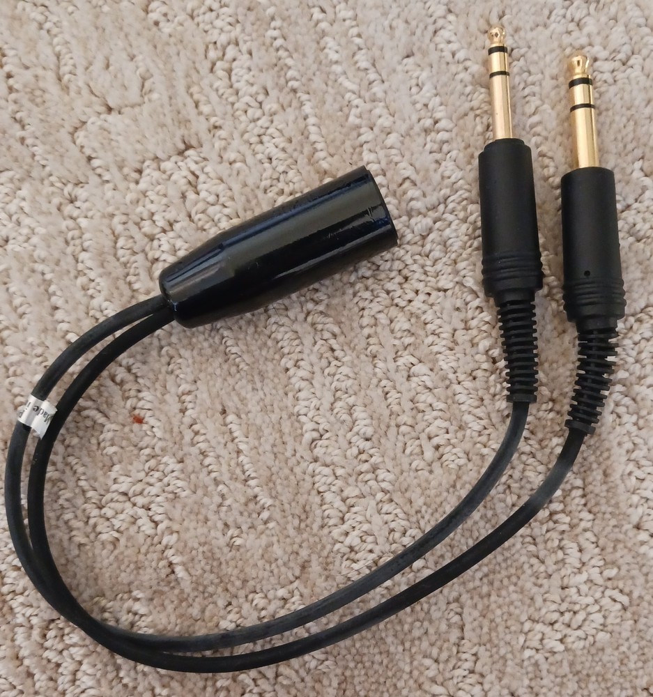 Pilot Avionics PA11-40 Aviation Headset with Additional Adapter