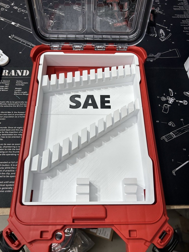 Spanner Wrench Inserts For Low Profile Packout