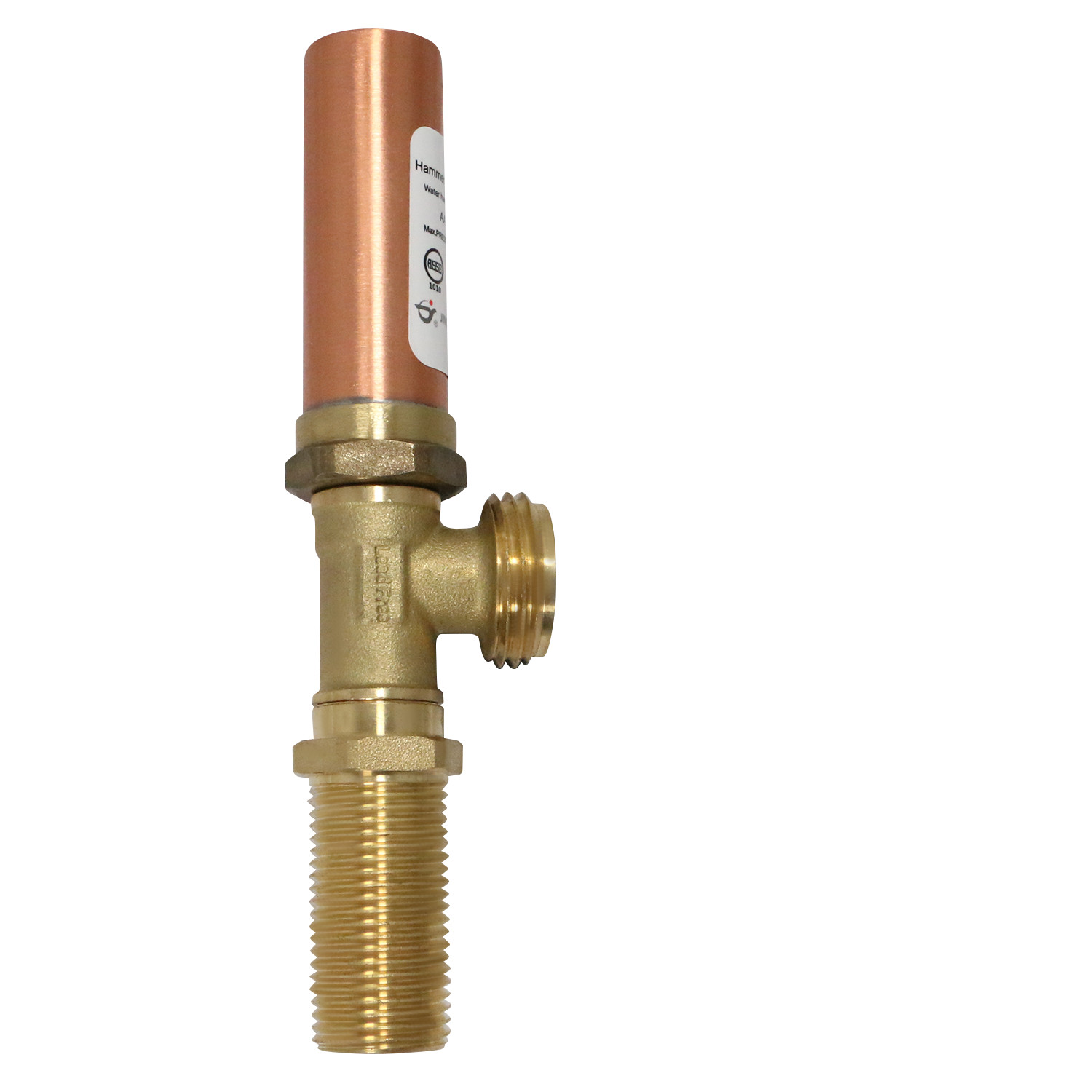 XFITTING Washing Machine Valve with Hammer Arrestor, Male NPT, Pex-B Barb, Pex-A