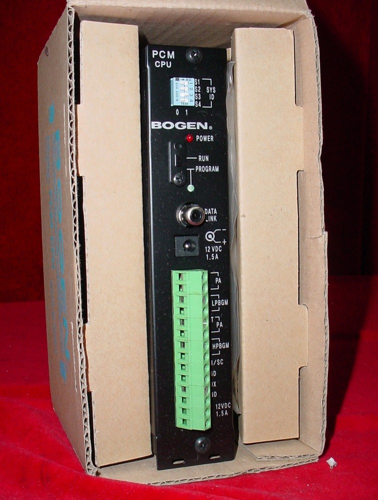NEW! ~ Bogen PCMCPU Central Processing Module - PCM2000-B System Module PCM CPU