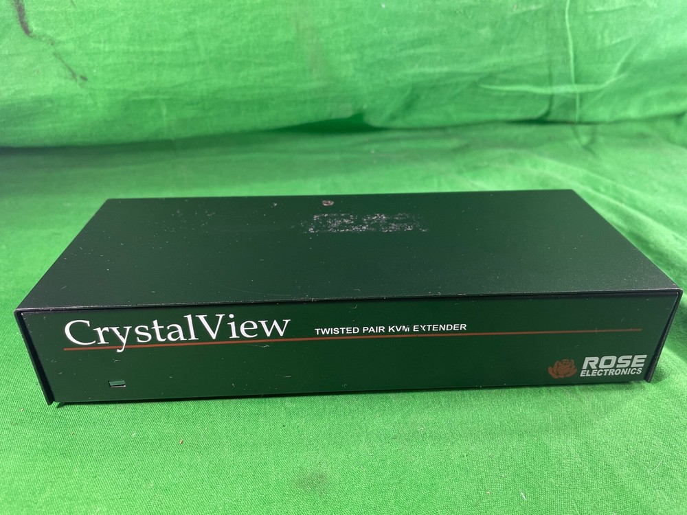 ROSE ELECTRONICS CRYSTAL VIEW CRV-SL TWISTED PAIR KVM EXTENDER.