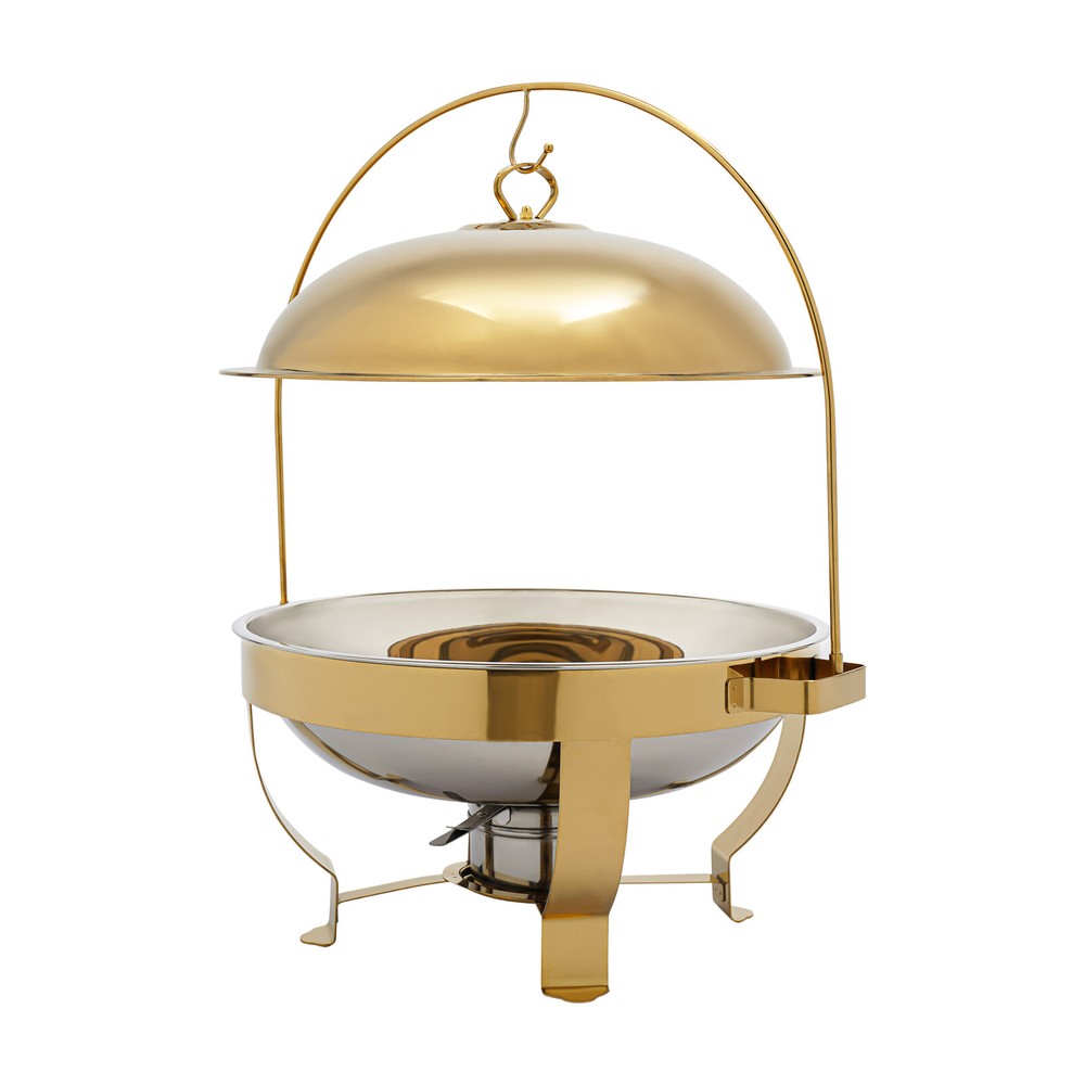 Gold Chafing Dish Buffet Set, Buffet Servers, Round Buffet Sets