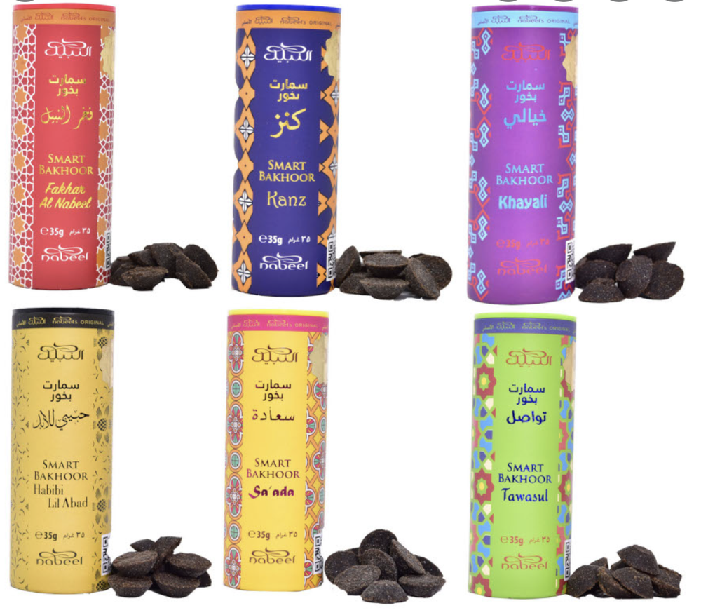 Nabeel Smart Bakhoor Incense Collection 35g