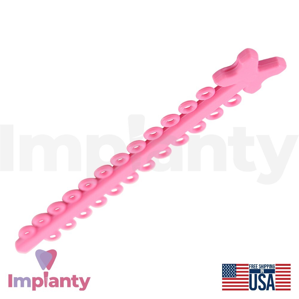 Morelli Polyurethane Elastic Ligature Modules Assorted Colors 1000pcs