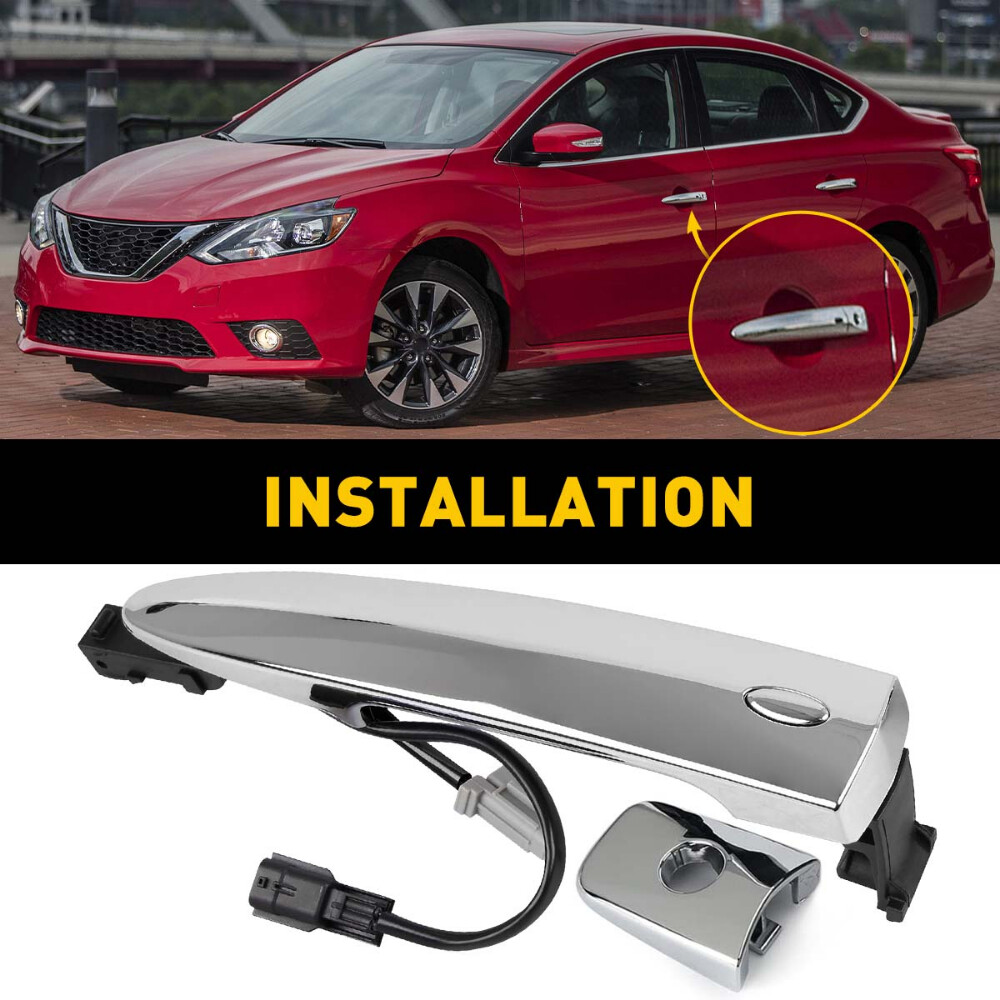 Front Driver Side Outside Car Door Handle For 2009-2014 Maxima Nissan Murano