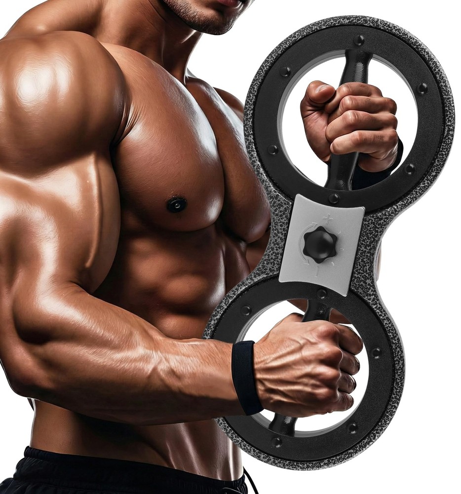 360° Spinning Burn Machine for Arm & Shoulder Workout, Black