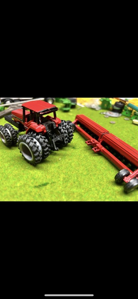 Custom 3d Printed 1/64 Quick Hitch With Implement Adapter