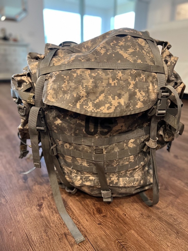 military backpack with frame
