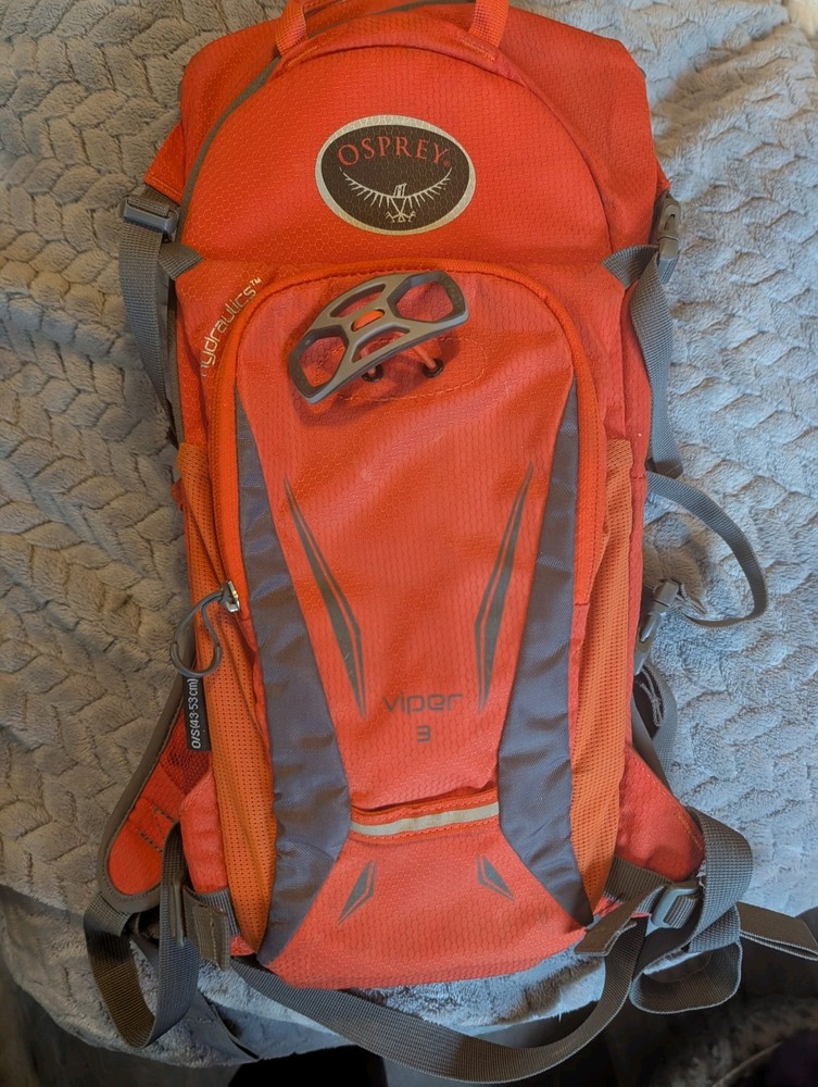 Osprey Viper 3 Hydration Backpack Only Orange