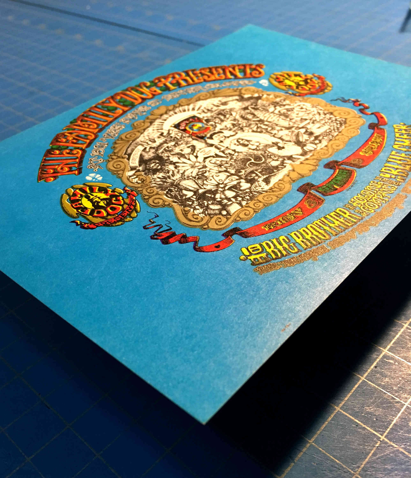 Big Brother Family Dog Denver Opening Night Handbill Blue Cheer FDD01/FD079 '67