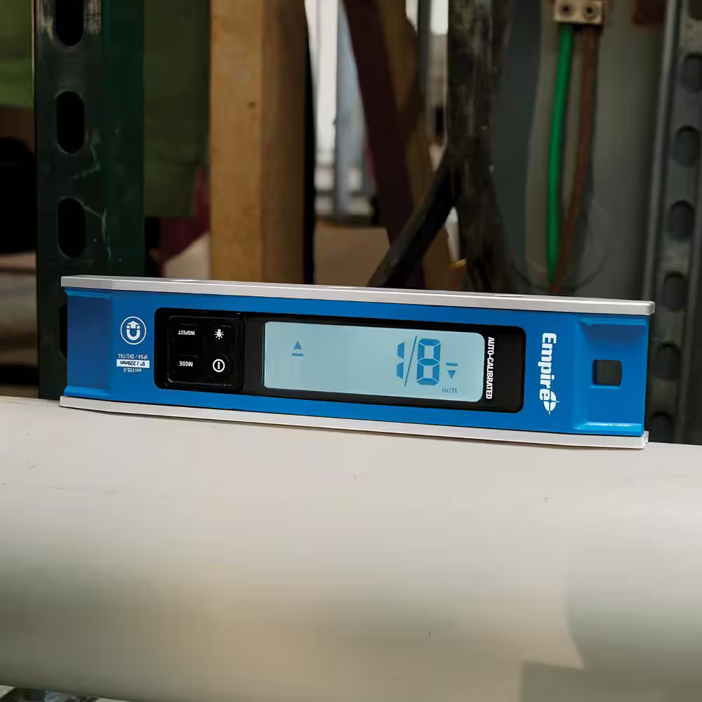 9 In. Magnetic Digital Torpedo Level