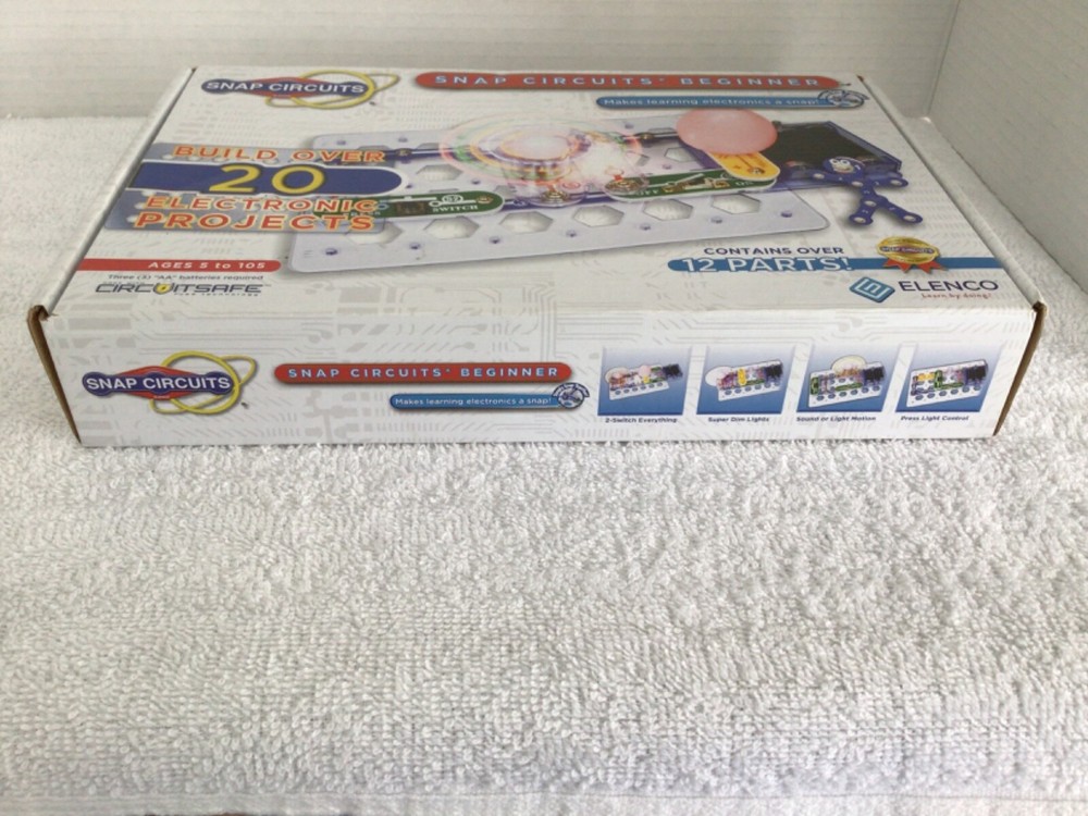 Snap Circuits Beginner Electronic Projects Kit Over 20 Projects