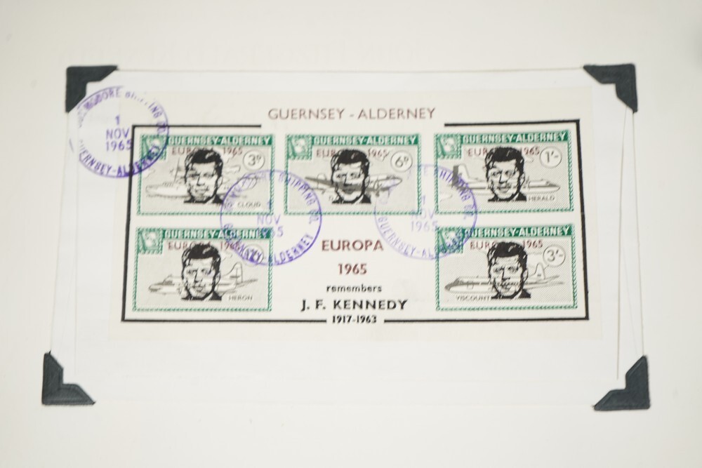 BRITISH ISLES SPECIALIZED 1960s JFK CINDERELLAS 250+ STAMPS & 50+ COVERS