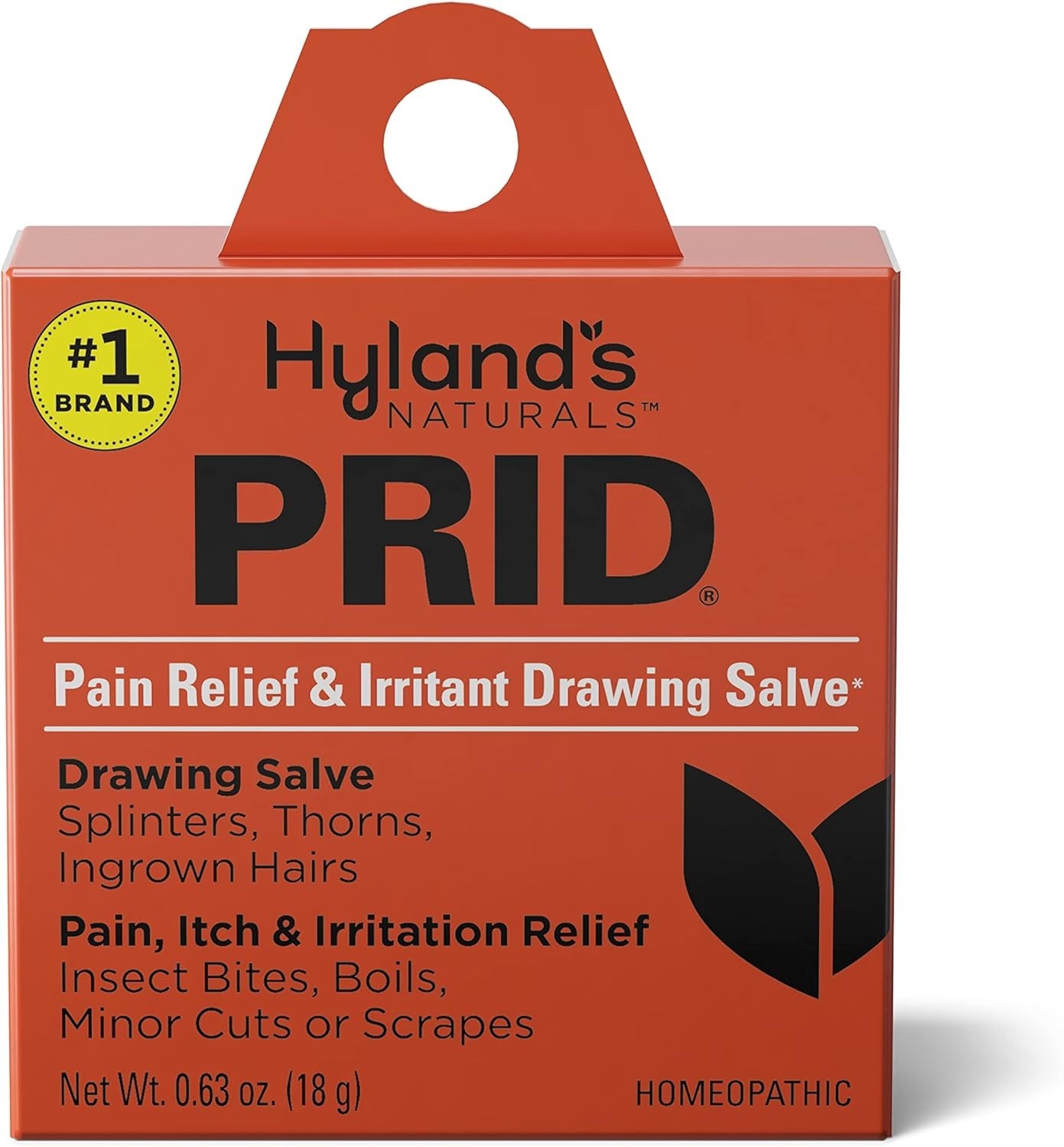 Hyland's PRID Drawing Salve, Topical Skin Irritation Relief, For Splinters, Thor