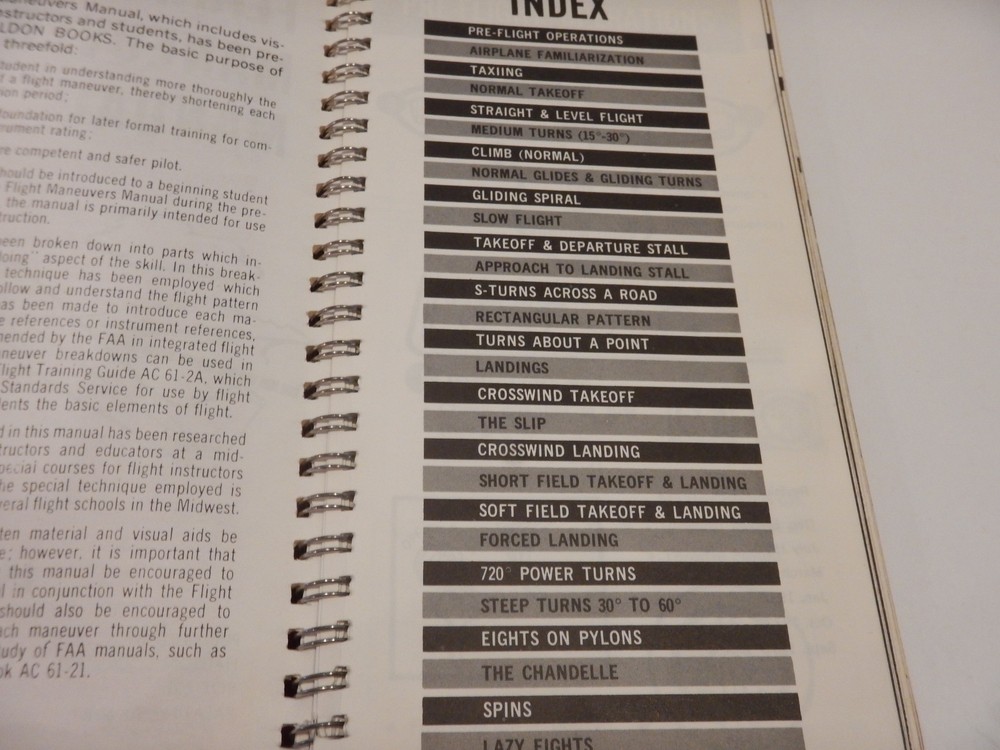 Flight Maneuvers Manual Revised For Instructors and Stude 1973