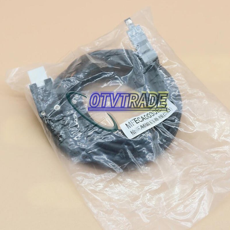 1PCS New For Panasonic MFECA0030EAD A6 Servo Motor Encoder Cable 3M