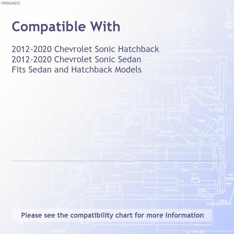 Replacement Steel Driver Side Headlight Bracket (See compatibility Chart)