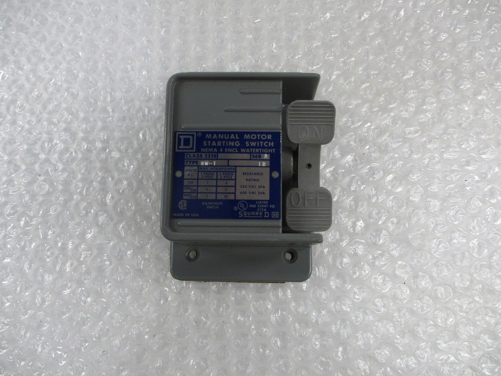 SQUARE D 2510KW1 MANUAL SWITCH NSNP