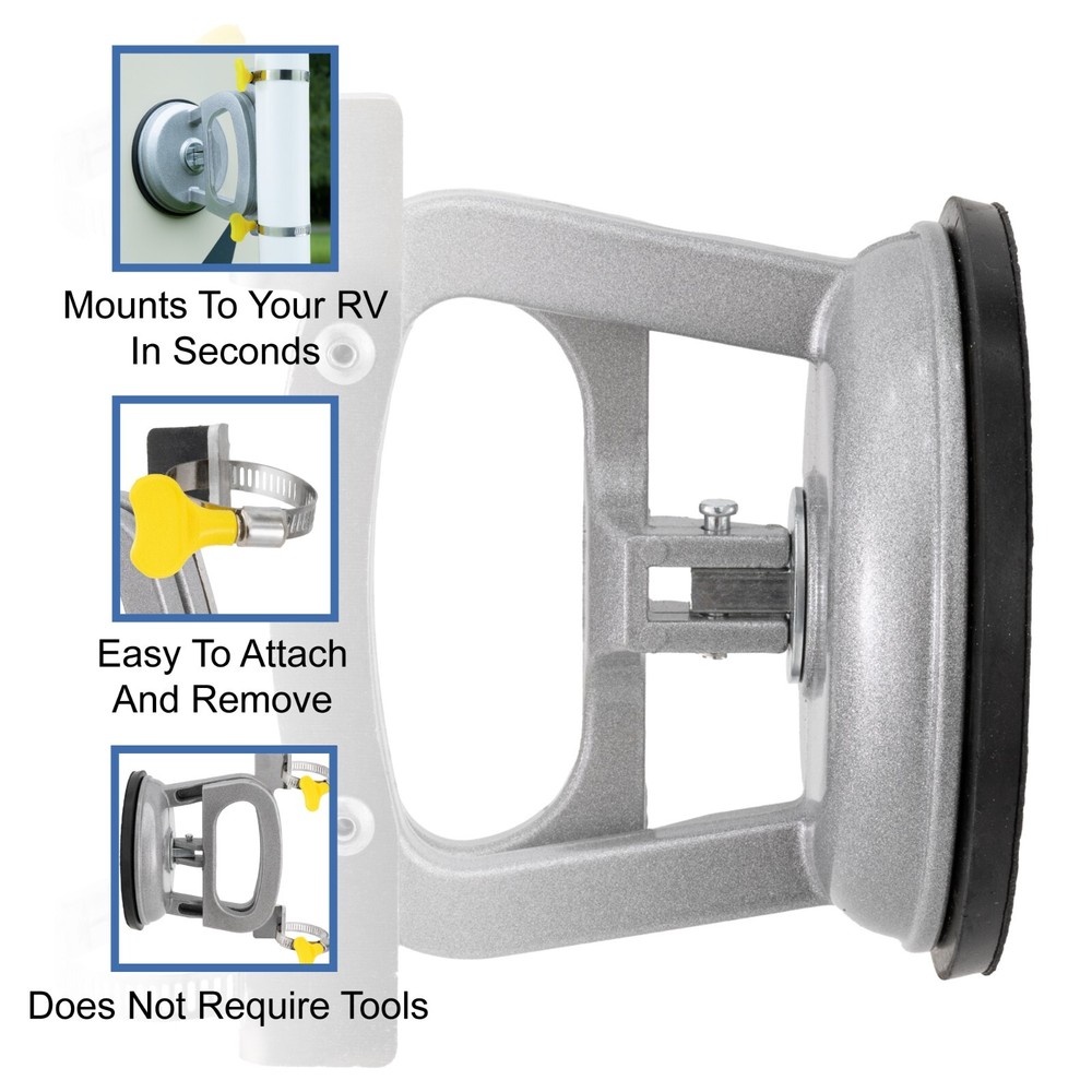 RecPro Suction Cup RV Antenna Mount