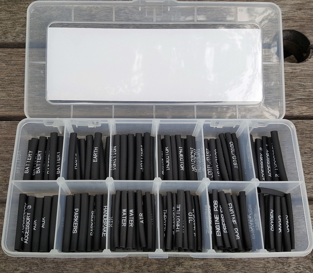 Wiring Labels : 2 KITS Heatshrink VALUE PACK!