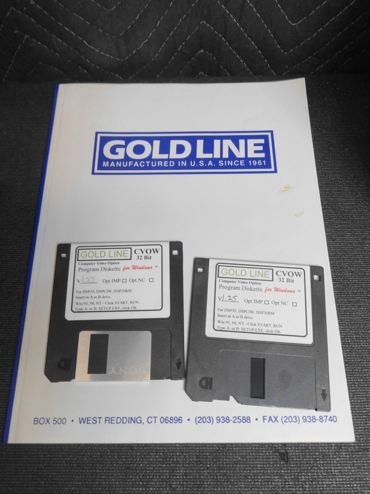 Goldline DSP30 Band Portable Audio Analyzer Computer Interface w/ Microphone