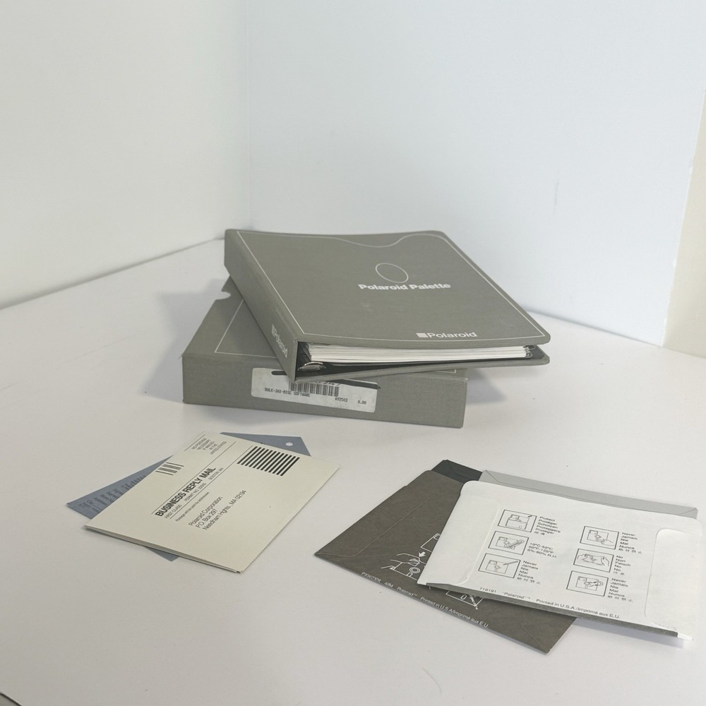 Polaroid Palette IBM PC XT Image Recording System Software 5.25 Disk Vintage