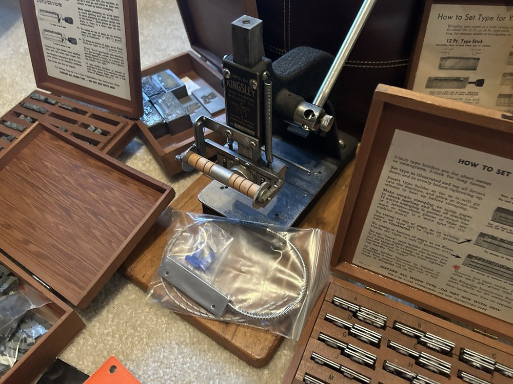 Kingsley Gold Stamping Machine