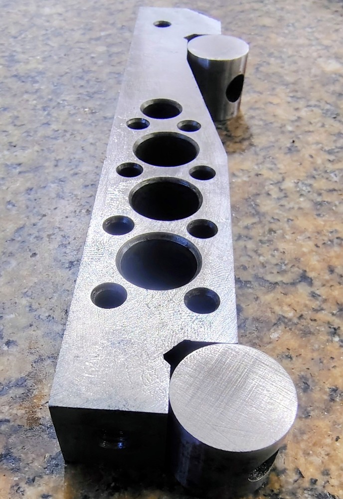 VINTAGE 5" TOOLMAKER BUILT SINE BAR