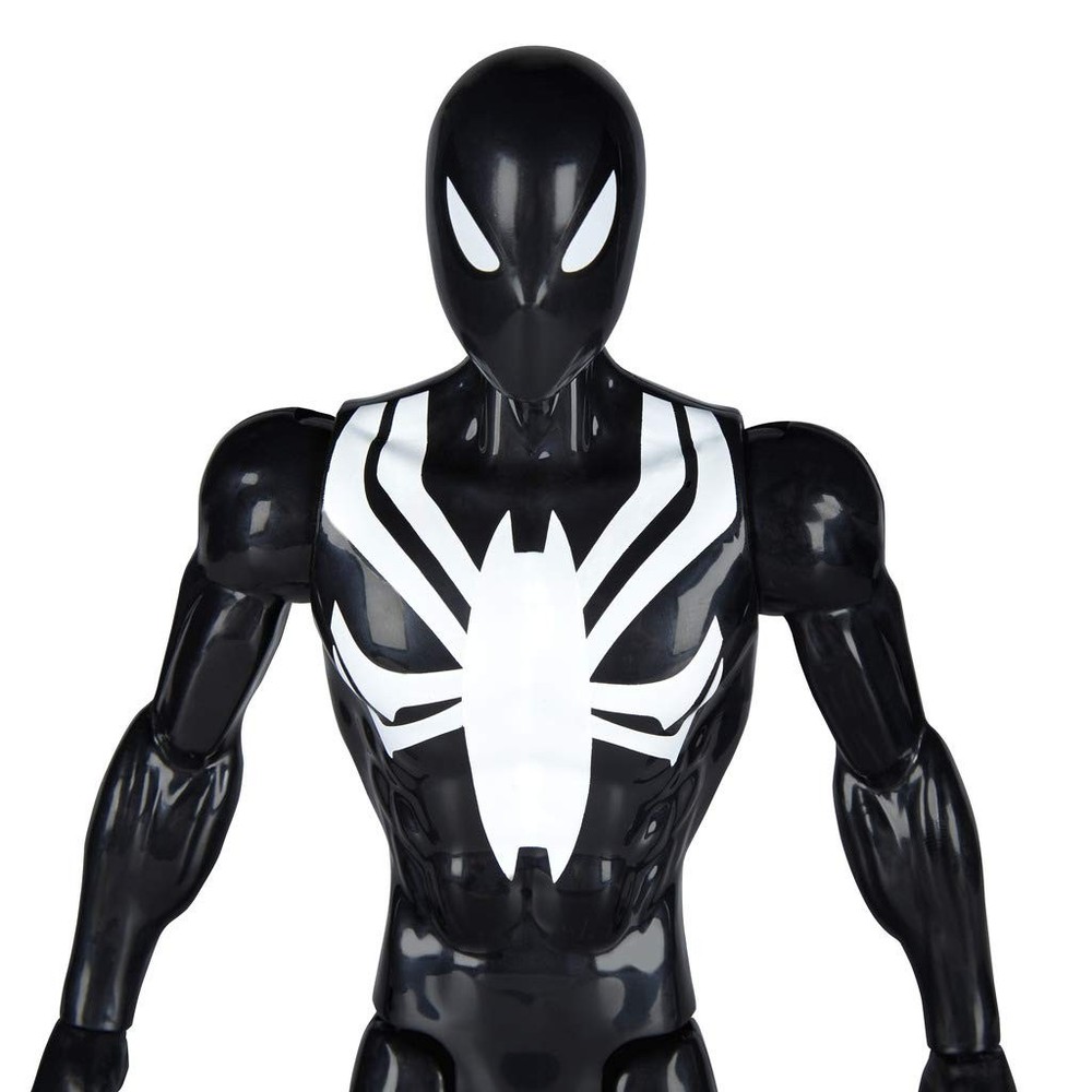 Spider-Man Titan Hero Series Web Warriors: Black Suit Medium,