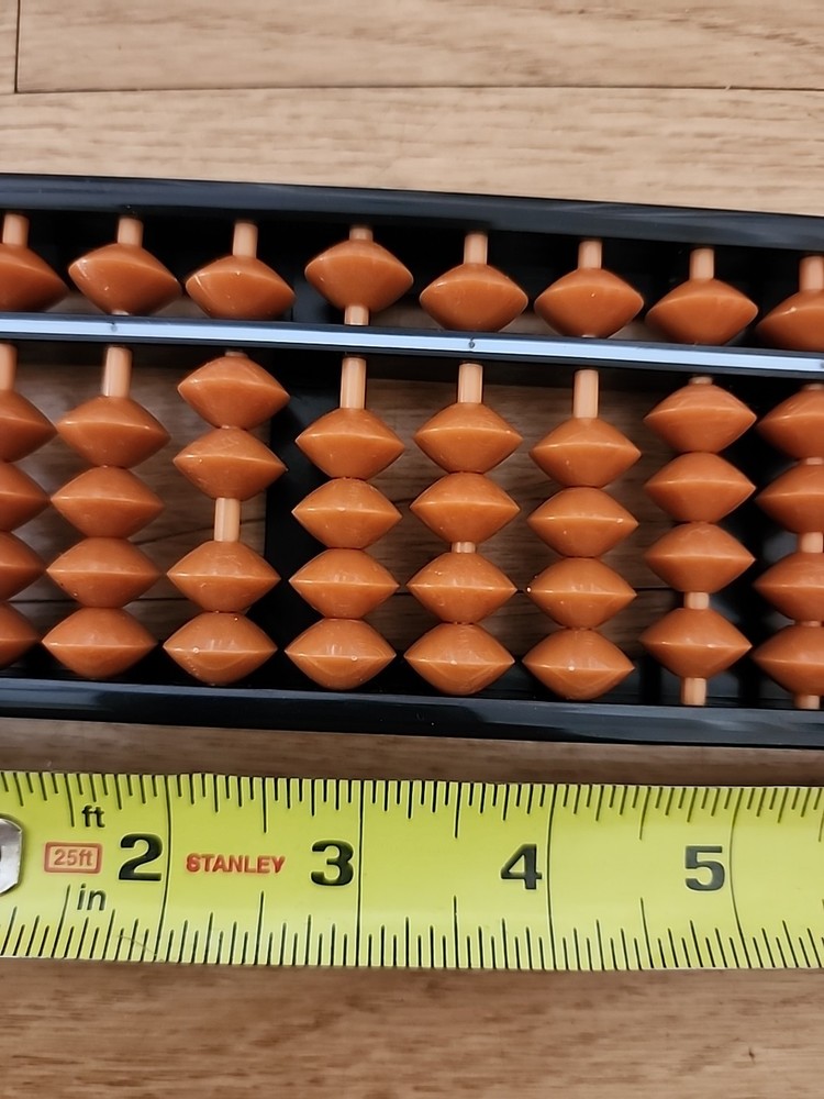 Japanese Portable 23 Column Abacus Arithmetic Soroban School Math Learning Tool