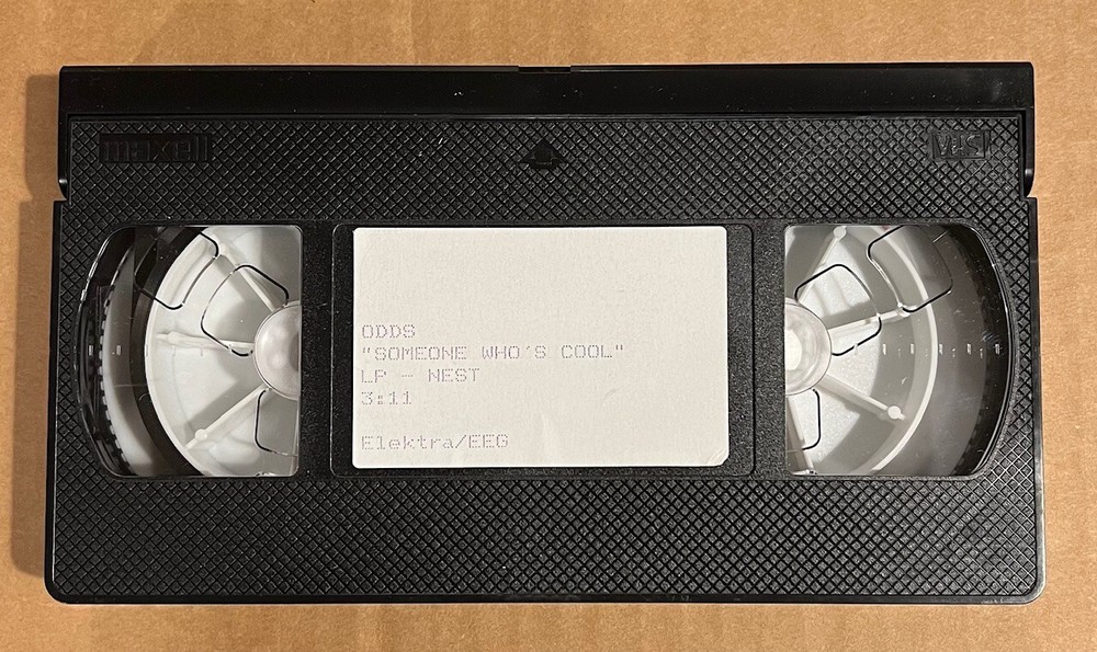Odds - Someone Who's Cool RARE promo VHS single
