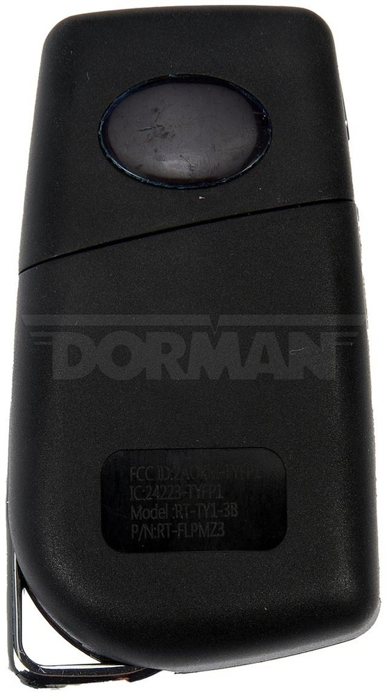 Dorman 99720ST Upgraded Keyless Entry Remote 3 Button - Blade Stamp Dot