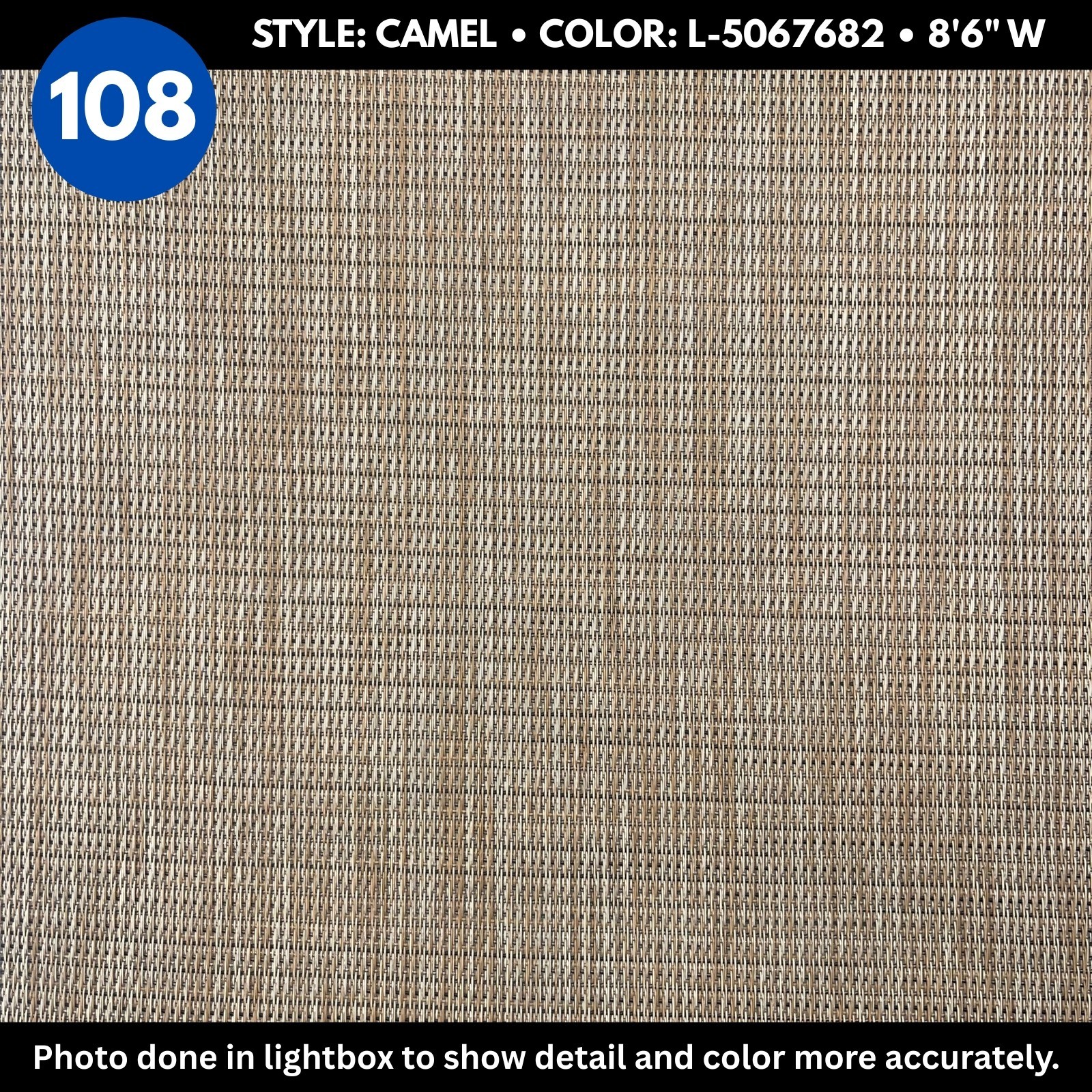 Woven Vinyl Flooring | Samples - 4.5" X 4.5" - Sample 95-108