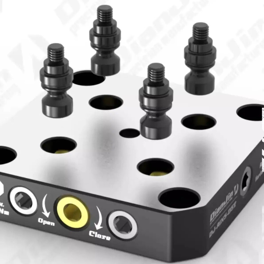 Four and Five-axis Fixture Self-centering Vise Zero-point Quick-change Four-axis