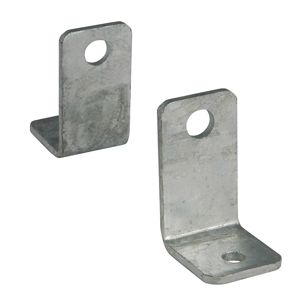 C.E. Smith Side Angle "L" Bracket - Pair - Galvanized 10211G UPC 768296000233