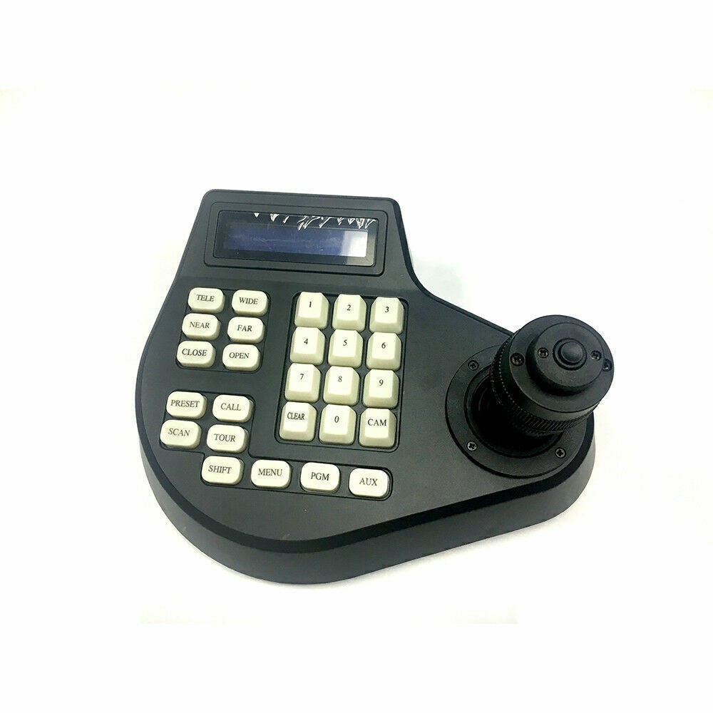 CCTV Speed Dome Security Camera 4D Keyboard Controller LCD PTZ 4 Axis Joystick