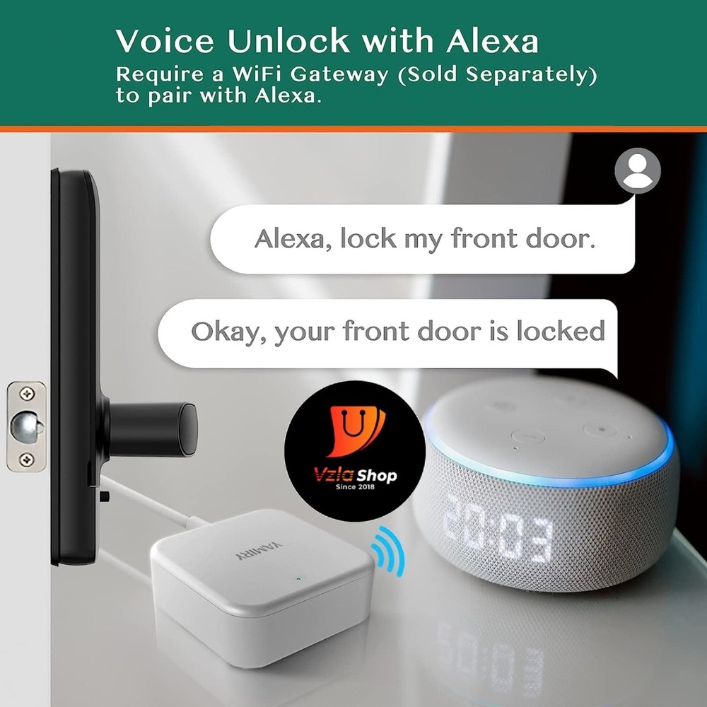 Keypad Smart Door Lock with Handle