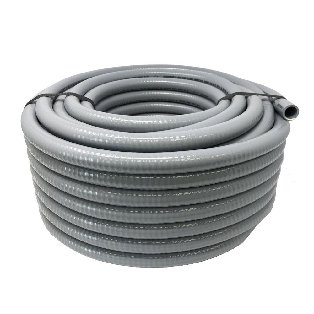 100 Feet 2" Type NMLT Flexible PVC Non-Metallic Liquid Tight Conduit