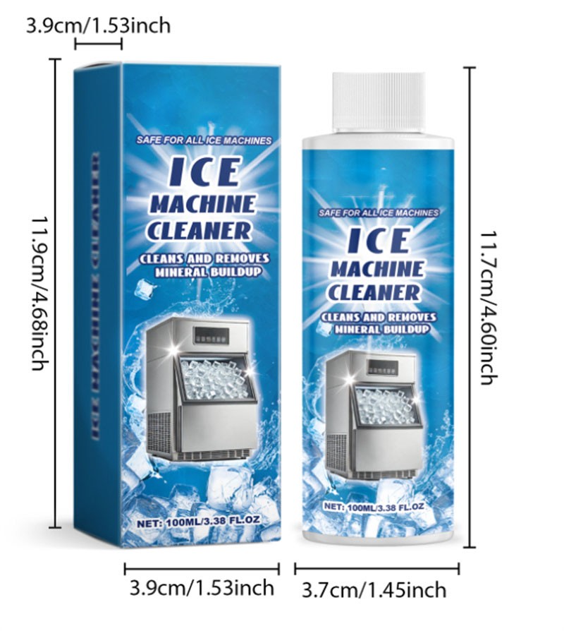ICE MACHINE DETERGENT DESCALER ICE MACHINE DETERGENT SCALE REMOVER 100ML~US